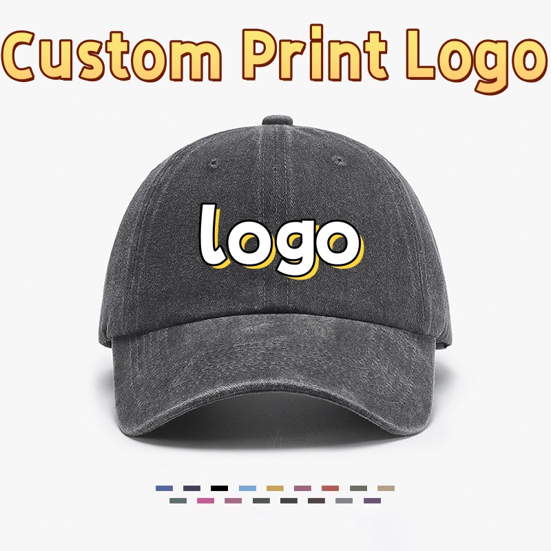 Company Profile Printing - Бейсболки унисекс с индивидуальным принтом логотипа,