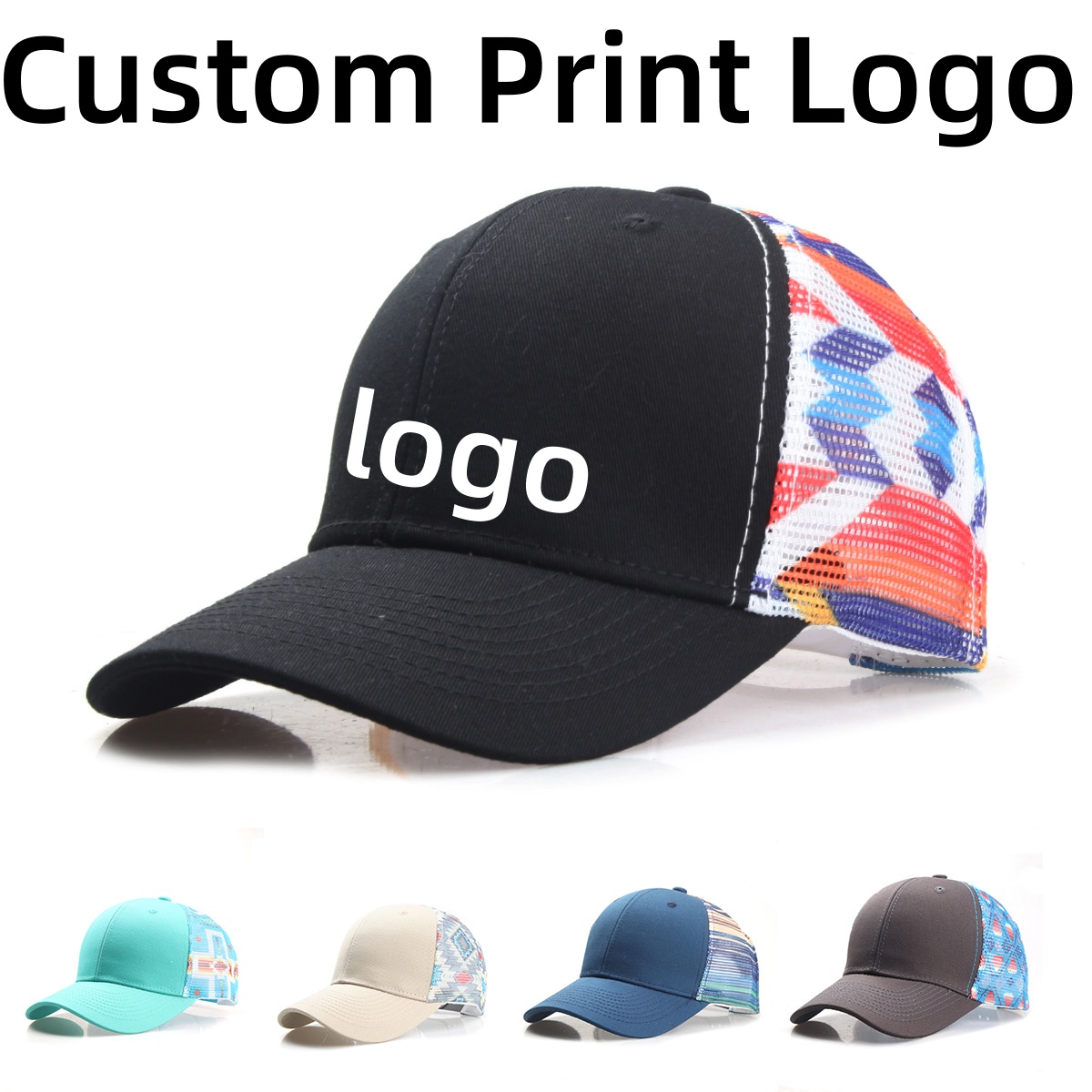 Company Profile Printing - Бейсбольная кепка градиентного цвета с индивидуальным