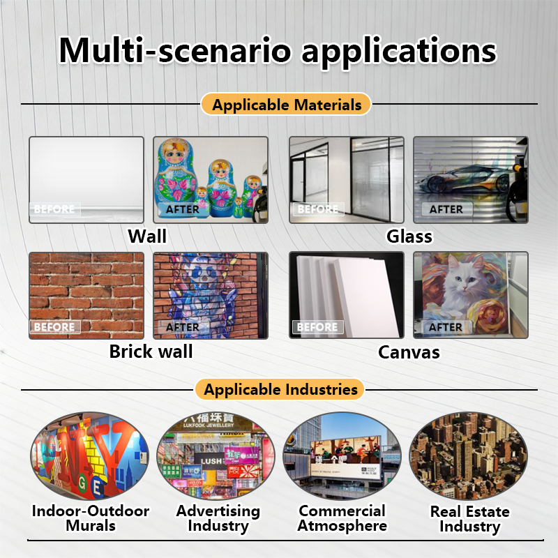 Портативный настенный принтер  – обзор и цена Commercial Wall Printing