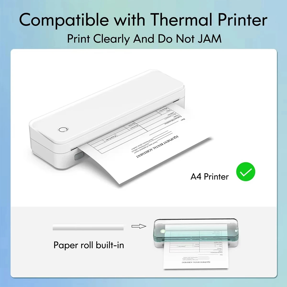 Рулоны термобумаги формата А4, – обзор и цена Commercial Document Printing