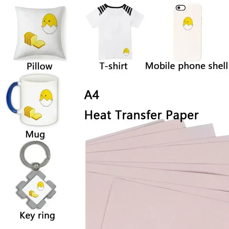 10 шт., футболка формата А4, т – обзор и цена White Toner Transfer Paper